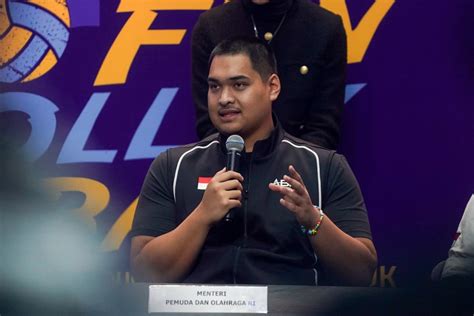 Menpora Dito Ariotedjo Target Emas Lebih Banyak Di Olimpiade Dan