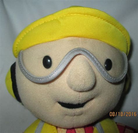 Playskool Bob The Builder with Jackhammer Battery Operated Plush, 2001 ...