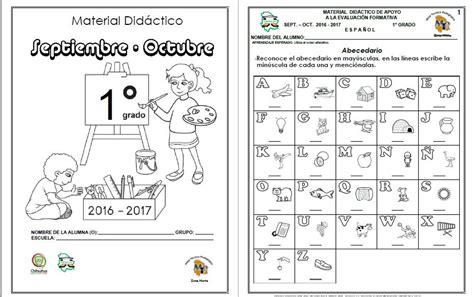 Material De Apoyo Para Primer Grado De Primaria Para Imprimir