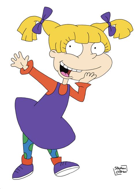 Angelica Pickles Rugrats By Stephenobrien666 On Deviantart