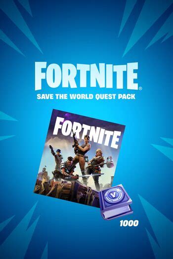 Buy Fortnite Save The World Quest Pack 1000 V Bucks Challenge Xbox