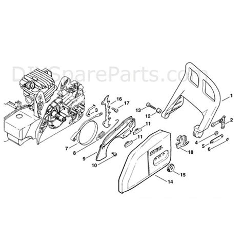 Stihl Chainsaw Ms250 Parts Diagram