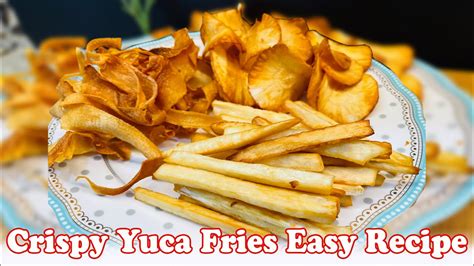 How To Make Crispy Yuca Fries Easy Recipe 2021 Youtube