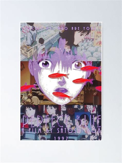 "Perfect Blue - Satoshi Kon" Poster for Sale by tinaspardue | Redbubble