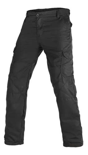 Cal A Preta T Tica Militar Cargo Masculina Poly Refor Ada