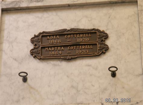 Martha Lathrop Cotterell M Morial Find A Grave