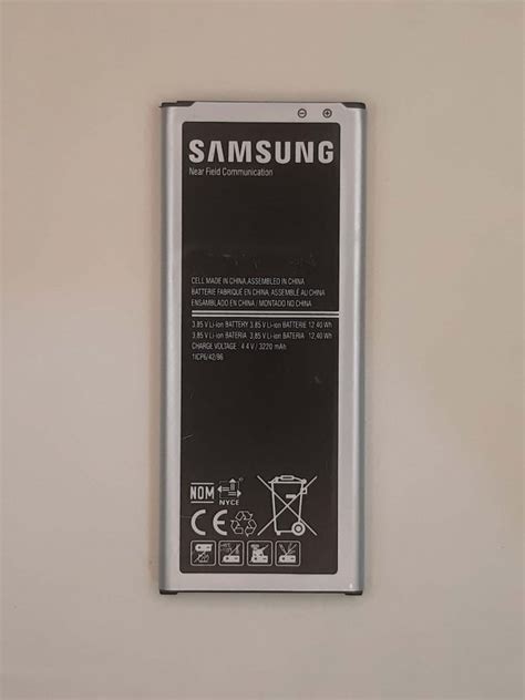 Samsung Galaxy Note 4 Battery Price in Pakistan EB-BN910BBE - Battery Bank | Original Mobile ...