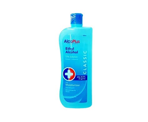 Alco Plus Ethyl Alcohol Solution Antiseptic Antibacterial