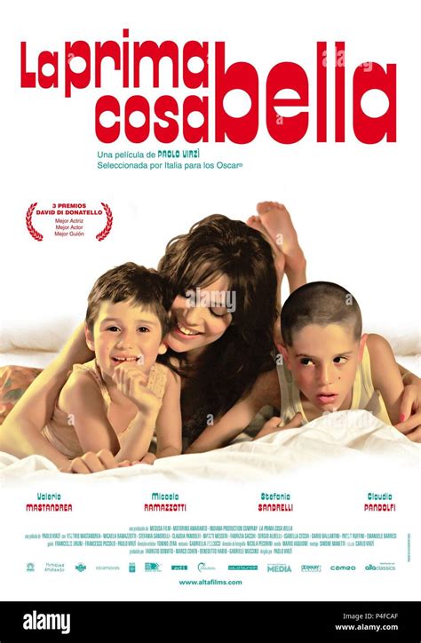 Original Film Title: LA PRIMA COSA BELLA. English Title: THE FIRST ...