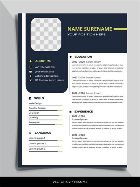 resume background vector art icons  graphics