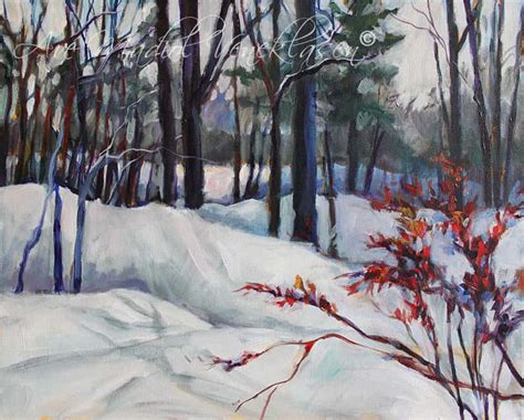 Winter Landscape - Studio Deeply Art