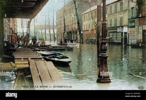 Flood In Alfortville Inondations De Alfortville En Janvier