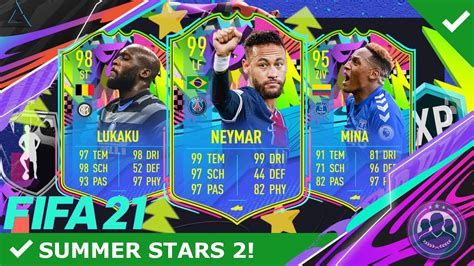 Neymar Summer Stars Team Mega Sm Wf Boosts Em Showdown Sbc