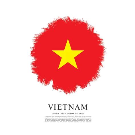 Flag Of Vietnam Banner Template Stock Vector Image By ©igorvkv 139352188