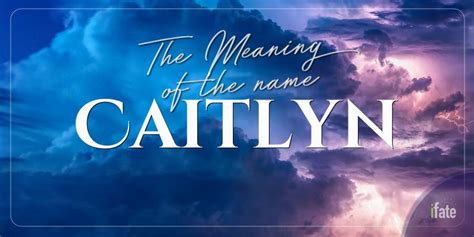 The Baby Name Caitlyn What It Means And Why Numerologists Like It