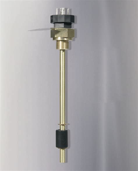 Magnetic Float Level Switch For Liquids With Temperature Sensor