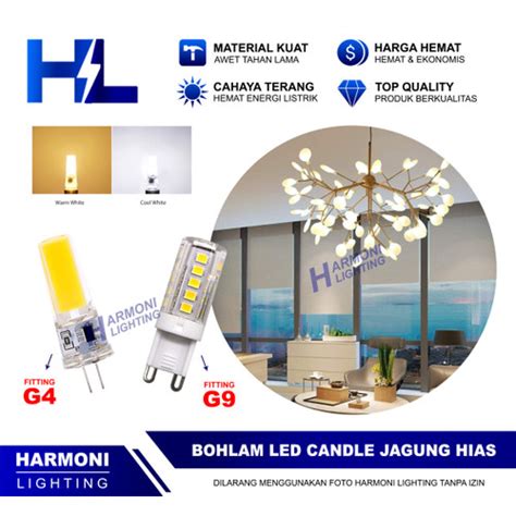 Jual Lampu Led Fitting G G E Bohlam Candle Jagung Hias Fitting G