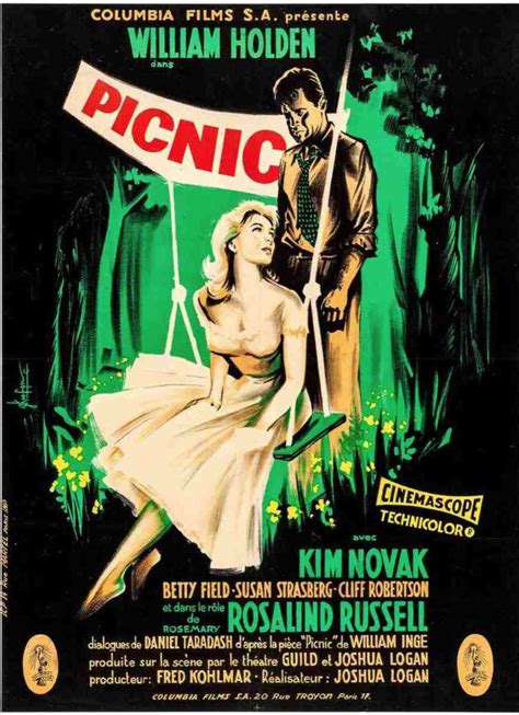 [Film Review] Picnic (1955) | Classic movie posters, Alternative movie ...