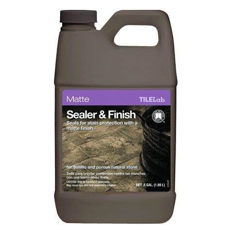 Custom Building Products Tilelab 12 Gal Matte Sealer And Finish Tlmtcahg The Home Depot