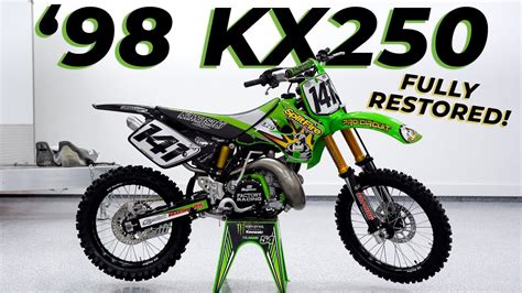 Amazing Restoration On A Kawasaki Kx Pro Circuit Splitfire