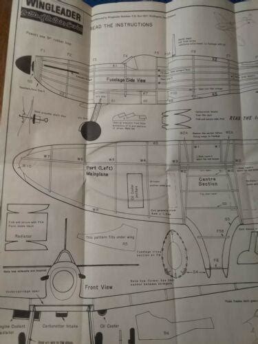 Vintage Submarine Spitfire Scale Balsa Model Kit | #3904884010