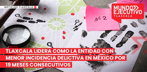 Tlaxcala Lidera Como La Entidad Con Menor Incidencia Delictiva En