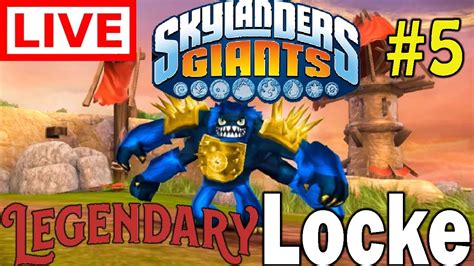 Skylanders Giants Legendary Locke LIVE STREAM 5 Nightmare Mode