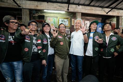 Sah Slank Deklarasi Dukung Ganjar Mahfud Di Pilpres Rentak Id