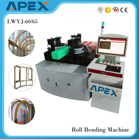 Apex Good Price Door And Window Profile Section Ring Roll Pipe Bender