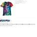 Custom Made Dyenomite Lamer Over Dyed Crinkle Tie Dye T Shirt Baltic