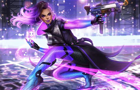 Sombra Overwatch Warrior Wallpaper,HD Games Wallpapers,4k Wallpapers