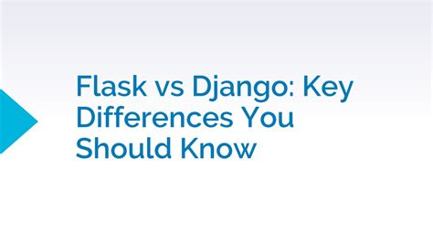 Ppt Flask Vs Django Key Differences You Should Know Powerpoint Presentation Id 11396495