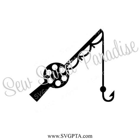 Fishing Pole SVG, Fishing SVG, Gone Fishing SVG