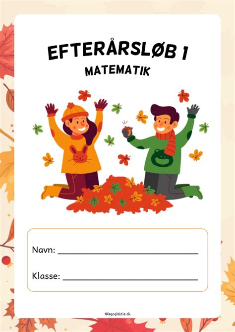 Efter Rsl B H Fte Matematik Klasse Leg Og Lektie