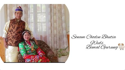 Sikkimese Wedding Sonam Choden Bhutia Weds Bimal Gurung