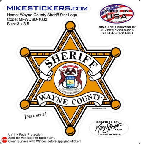 Mike Stickers Wayne County Sheriff Michigan