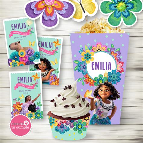 Kit Imprimible Encanto Disney Decora Tu Cumple