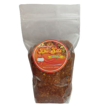 Jual Sambel Sambal Bumbu Pecel Kacang Kas Khas Asli Kediri Bu Siti