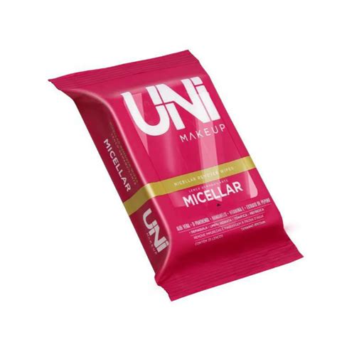 Lenço Demaquilante Micellar 5 em 1 Uni Makeup Shopee Brasil