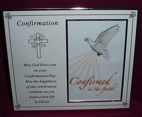 P0184 Confirmation Photo Frame Southern Cross Church Supplies