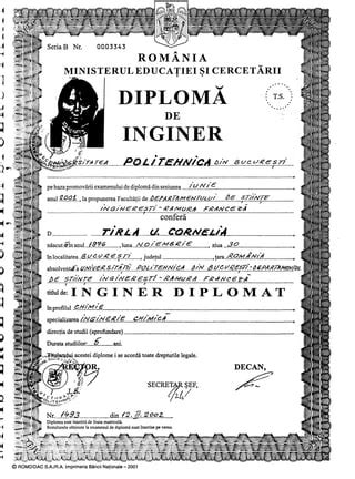 Diploma Che Pdf