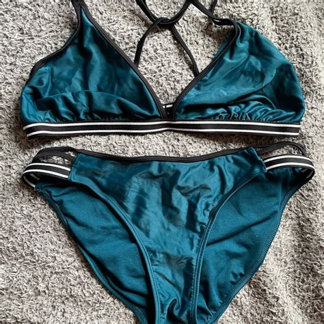 Xhilaration Swim Teal Bikini Set Poshmark