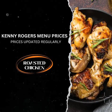 Kenny Rogers Menu Prices Philippines May Updated