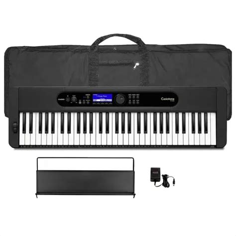 Organo Teclado Casio Ct S410 Sensitivo Atril Fuente Funda