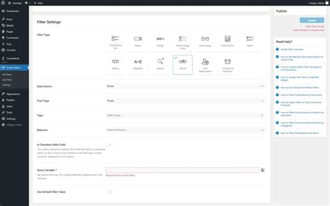 Visual Filter Overview — JetSmartFilters | Crocoblock
