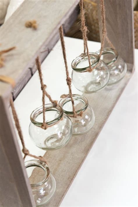 Glass jars home decoration stock image. Image of hanging - 93461667