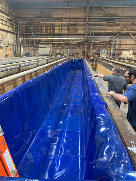 Plastic Water And Chemical Tank Liners Tank Liner Fabrication