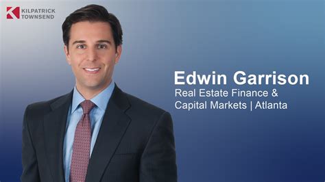 Meet Edwin Garrison Real Estate Finance Capital Markets Partner