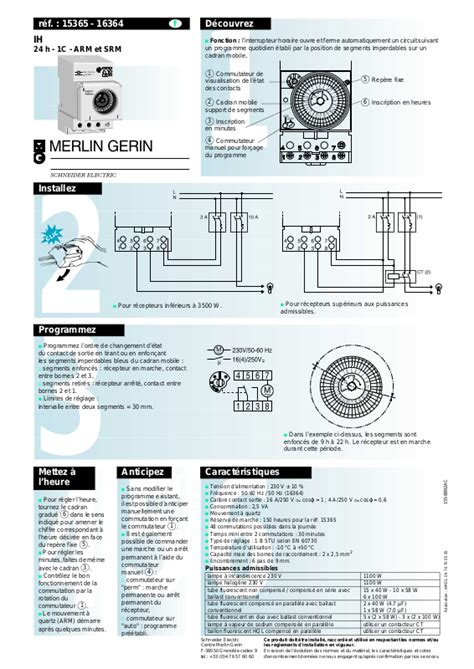 MERLIN GERIN IH 24 H 1C ARM Et SRM User Manual