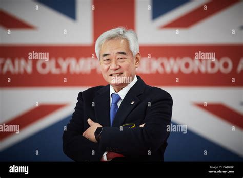 Chungwon Choue President World Taekwondo portraits Stock Photo - Alamy